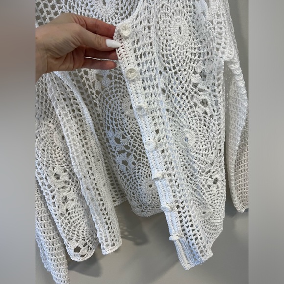 Hand Crochet Cover Up - Picture 2 of 3